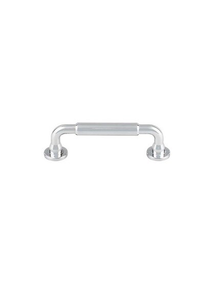 Lily Cabinet Pull - 3 3/4 inch Center-to-Center in Polished Chrome.
